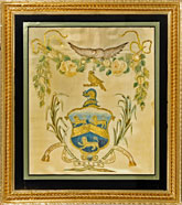 Smith Family Embroidered Coat-of-Arms from Huber