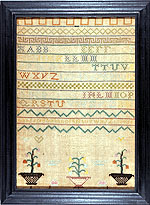 sampler by Mary Rogers from Huber